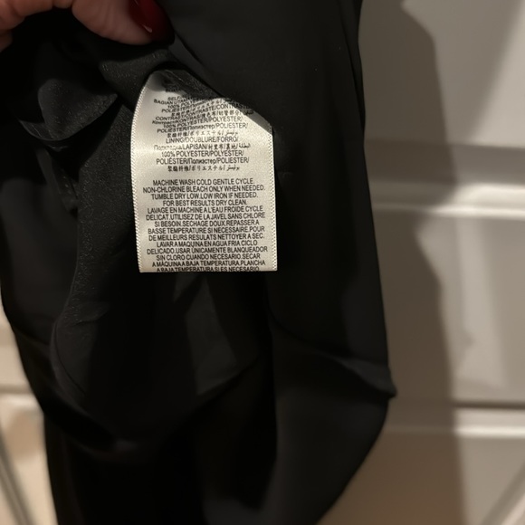 BCBGMAXAZRIA FIONA Gown silky georgette embellished SZ 6 NWT - Picture 15 of 16